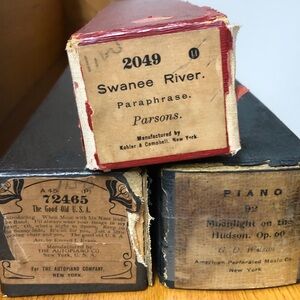 Vintage Music Roll Collection